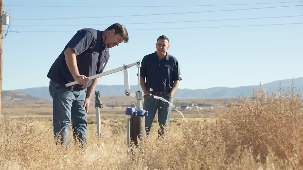 Simple Pump being used during a power outage
