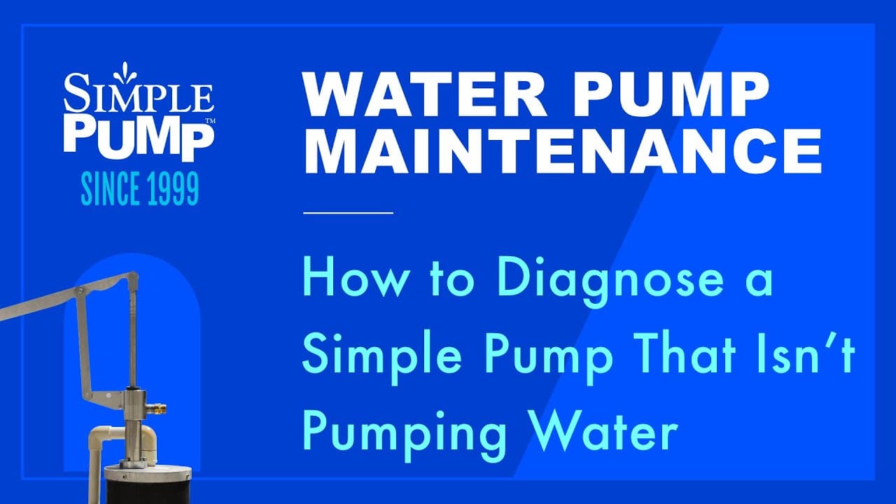 How to Diagnose a Simple Pump That Isn’t Pumping Water – Bag Test Tutorial