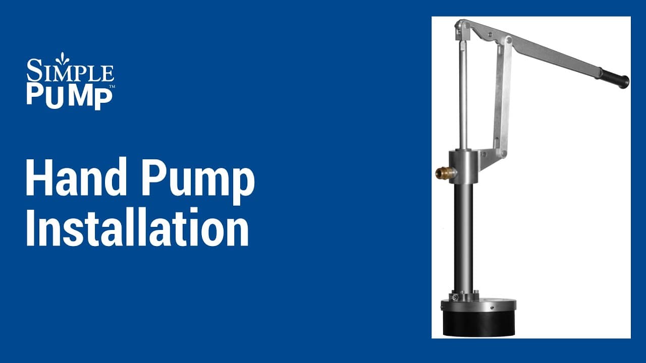 Simple Pump: Hand Pump Installation